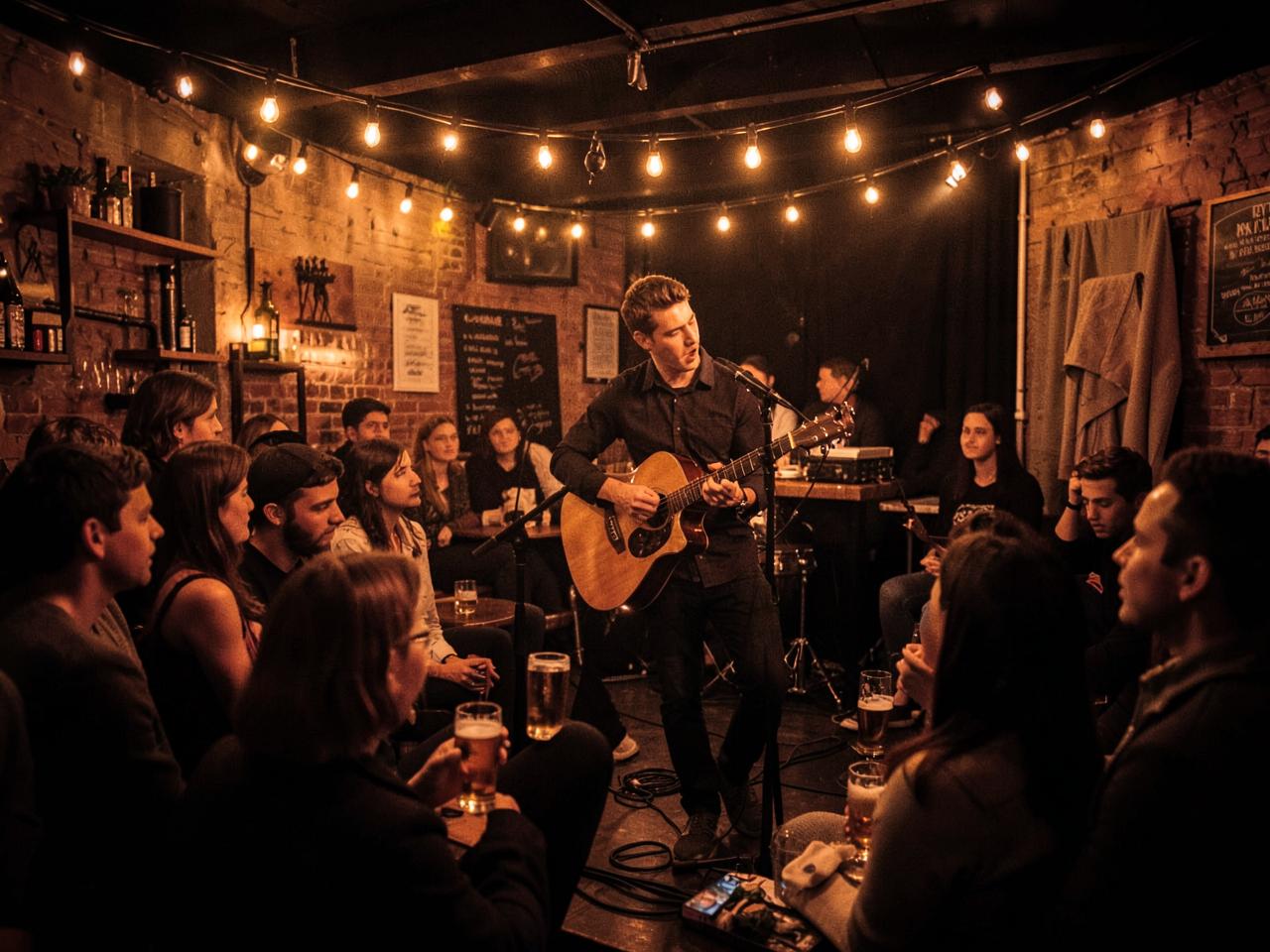 Acoustic Corner — every Friday at 8.